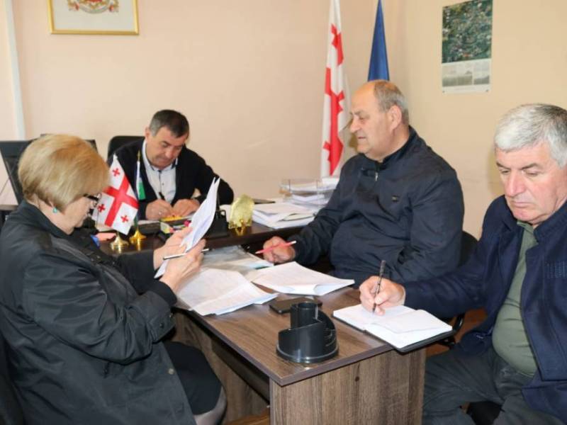 ცაგერის მუნიციპალიტეტის მერიაში ჩატარდა სოციალურ საკითხთა განმხილველი საბჭოს სხდომა